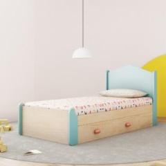 Smartsters Secret Den Engineered Wood Single Drawer Bed