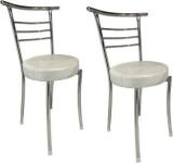 Somraj Leatherette Dining Chair Metal Dining Chair