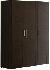 Spacewood Amber Three Door Wardrobe in Natural Wenge Finish