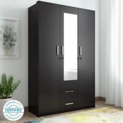 Spacewood Apex Engineered Wood 3 Door Wardrobe