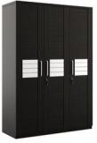 Spacewood Liberty Three Door Wardrobe In Natural Wenge And HG White Finish