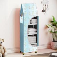 Spirited Baby 5 Shelve Unbreakable Material PVC Collapsible Wardrobe PVC Collapsible Wardrobe