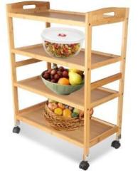 Stallaa Bamboo Bar Trolley