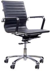 Stellar Hi Tech Medium Back Executive Chair in Black Colour