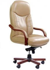 Stellar Rich & Famous High Back Executive Chair in Beige Colour