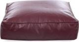 Style Homez XXL Classic Square Floor Cushion XXL Size Maroon Color With Beans Bean Bag With Bean Filling