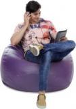 Style Homez XXXL Jumbo SAC Purple Color With Beans Teardrop Bean Bag With Bean Filling