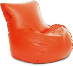 Style Homez XXXL Mambo XXXL Size Orange with Beans Lounger Bean Bag With Bean Filling