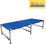 Sunbeam Folding Stainless Steel Metal Single Bed