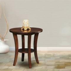 Suncrown Furniture Rosewood/Sheesham Wood Bed Side End Table for Living Room |Chocolate Cherry Finish, Brown Solid Wood Bedside Table