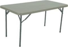 Supreme Buffet Blow Moulded Dining Table, Grey Plastic Outdoor Table