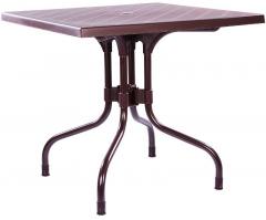 Supreme Olive Cafeteria Table in Black Colour