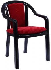 Supreme Ornate Chair in Black & Red Colour