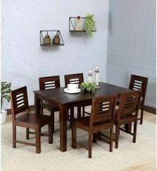 Swangia Arts Solid Sheesham Wood Six Seater Dining Set For Dining Room/ Kitchen | Solid Wood 6 Seater Dining Set