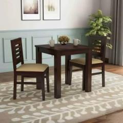 Swangia Arts Solid Sheesham Wood Two Seater Dining Set For Dining Room/ Kitchen | Solid Wood 2 Seater Dining Set