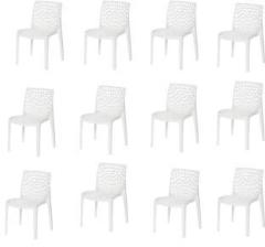 Tarun Gramudyog Contemporary Plastic ventilated Chair Sleek Design for Home and Office Plastic Dining Chair