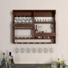 Thanglala Solid Wood Bar Cabinet