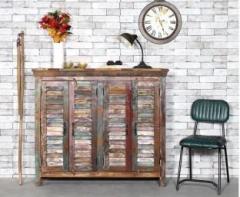 The Attic Sheesham Wood Solid Wood Free Standing Sideboard