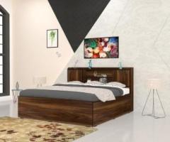 The Mm Furniture Store Melodia Engineered Wood Queen Box Bed