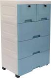 The Tickle Toe T3 CD0612BB4 Plastic Free Standing Chest of Drawers