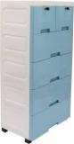 The Tickle Toe T3 CD0612BB Plastic Free Standing Chest of Drawers