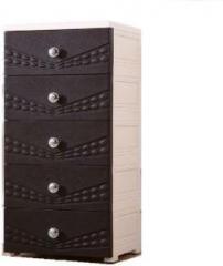 The Tickle Toe T3 HX0028286 Synthetic Fiber Free Standing Chest of Drawers