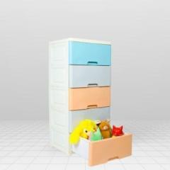 The Tickle Toe T3 HX003805 Synthetic Fiber Free Standing Chest of Drawers