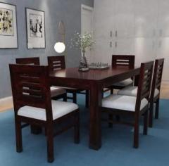 The Wooden City Rosewood Dining Room Set Solid Wood 6 Seater Dining Set