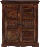 Timber Trail Qukina Solid Wood Bar Cabinet