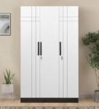 Trevi Mustang Engineered Wood 3 Door Wardrobe