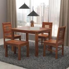 True Furniture Sheesham Solid Wood 4 Seater Dining Set