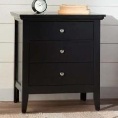 True Furniture Solid Wood Bedside Table