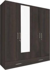 Unicos Prospero Engineered Wood 4 Door Wardrobe