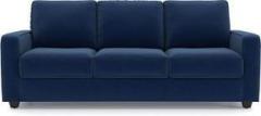 Urban Ladder Apollo Solid Wood 3 + 2 Cobalt Sofa Set