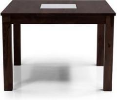 Urban Ladder Brighton Sqaure Solid Wood 4 Seater Dining Table