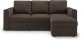 Urban Ladder Kowloon Sectional Sofa Cum Bed With Storage Double Fabric Sofa Bed