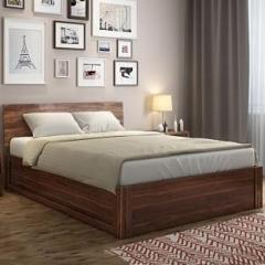 Urban Ladder Sheesham Wood Solid Wood Queen Hydraulic Bed