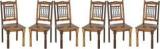 Vailge Solid Sheesham Wood Solid Wood Dining Chair