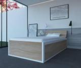 Vcreatestore Metal Single Box Bed