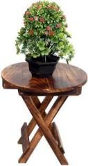 Vdix Solid Wood Side Table