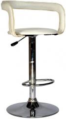 Ventura Contemporary White Bar Stool