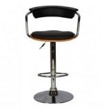 Ventura Sleek Black Bar Stool