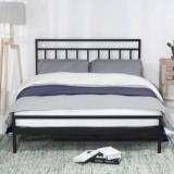 Vibrant Interior Costa Ricaa Metal King Bed