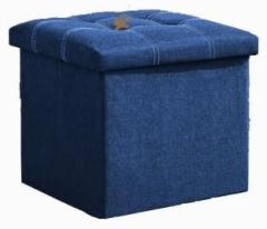 Vichaxan Solid Wood Cube Ottoman