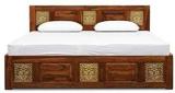 Vinayak Art Palace Solid Wood King Bed