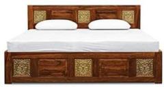 Vinayak Art Palace Solid Wood King Bed