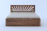 Vriksha Kla Craft Equo Rosewood Solid Wood Queen Box Bed