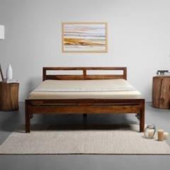 Vriksha Kla Craft Rosewood Solid Wood Queen Bed