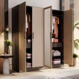 Wakefit Cashmere Plus Engineered Wood 4 Door Wardrobe