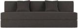 Wakefit Flipper 3 Seater Double Solid Wood Fold Out Sofa Cum Bed